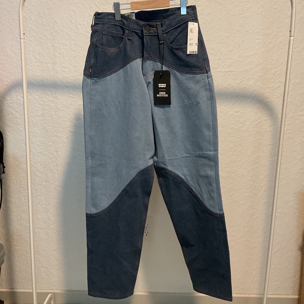 NWT Levi’s Skate Exclusive Blocked Super Baggy Jeans